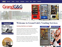 Tablet Screenshot of grandggvending.com